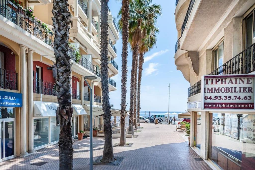 Superbe Studio Avec Terrasse En Front De Mer Menton Eksteriør bilde